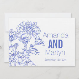 菊花結婚の結婚式 招待状