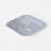 菊花結婚紙プレート ペーパープレート (傾斜あり)