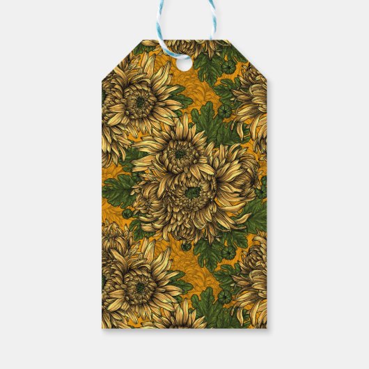 菊花 ギフトタグ (裏面)