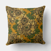 菊花 クッション (裏面)