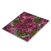 菊花 タイル (側面)