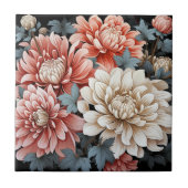 菊花 タイル (正面)