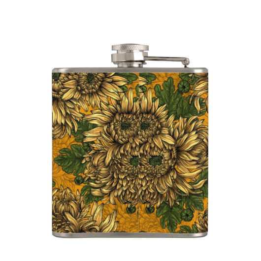 菊花 フラスク (裏面)