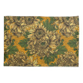 菊花 枕カバー (裏面)