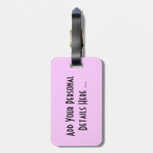 菊花cd ltcna ラゲッジタグ (裏面縦)