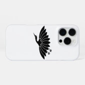 菊鶴 iPhoneケース (裏面横)