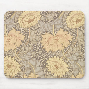 「菊」の壁紙のデザイン1876年 マウスパッド