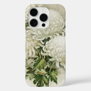 菊 – エレガントヴィンテージ植物学 iPhone 16 PROケース