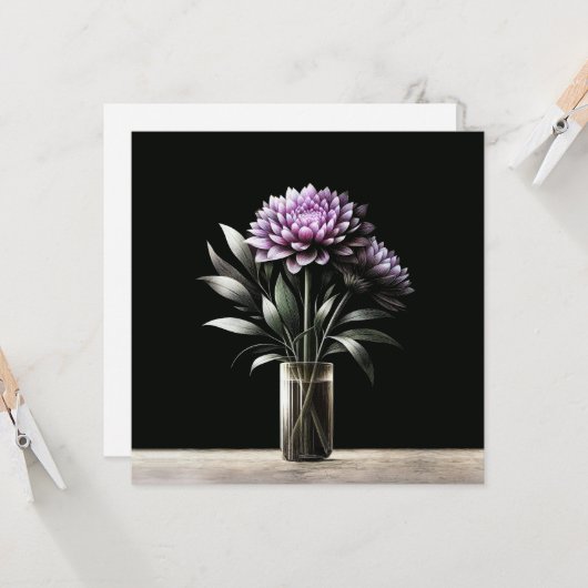 菊 カード (正面/裏面インサイチュ)