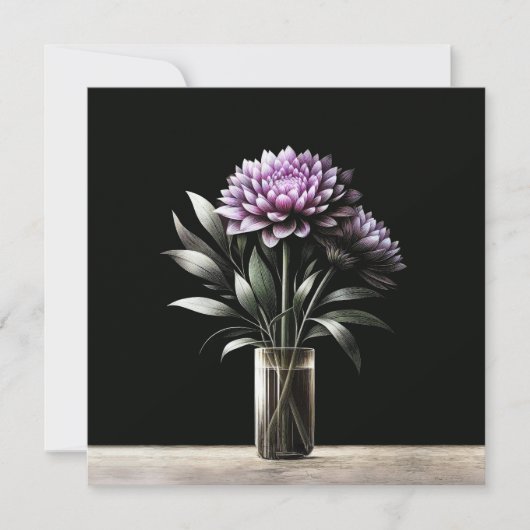 菊 カード (正面)