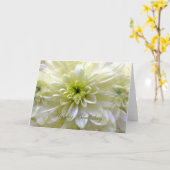 菊 カード (黄色い花)