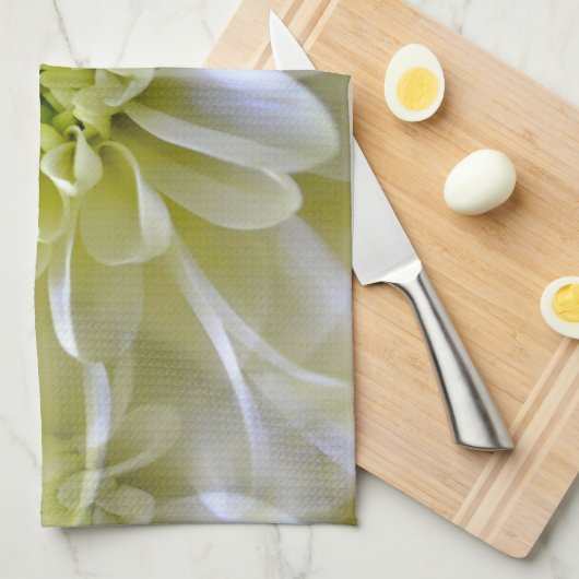 菊 キッチンタオル (四つ折り)