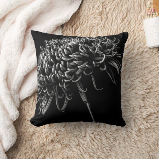 菊 クッション (ブランケット)