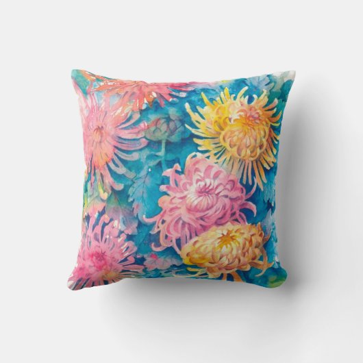 菊 クッション (裏面)