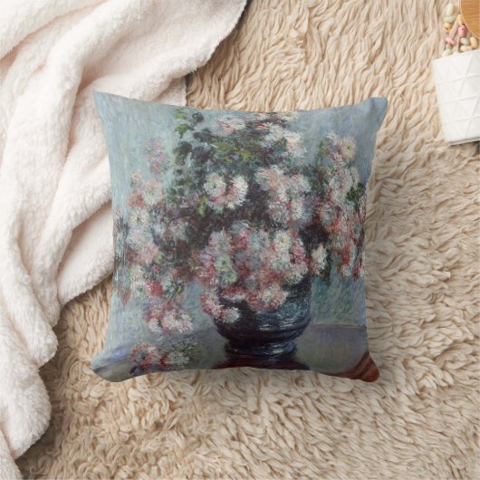 菊 クッション (ブランケット)