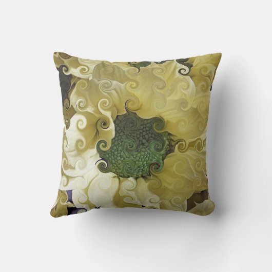 菊 クッション (裏面)