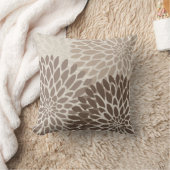 菊 クッション (ブランケット)