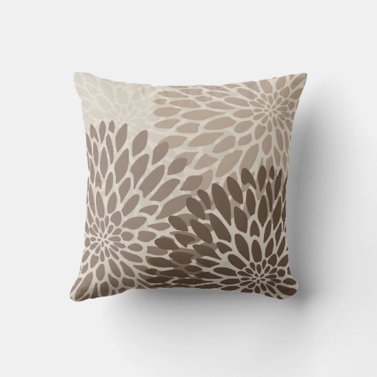 菊 クッション (裏面)