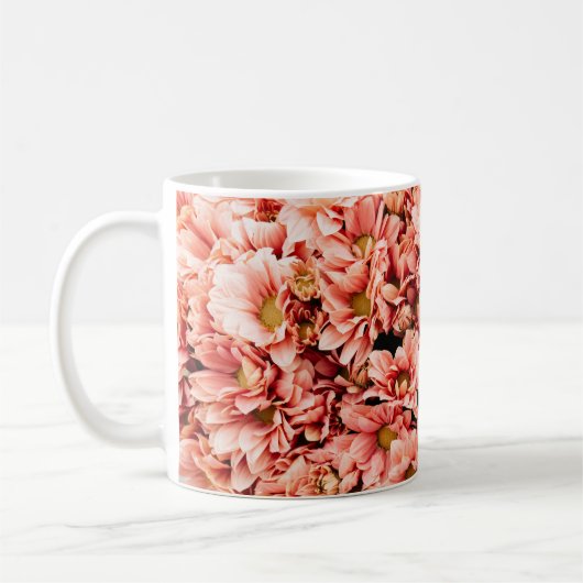 菊 コーヒーマグカップ (左)