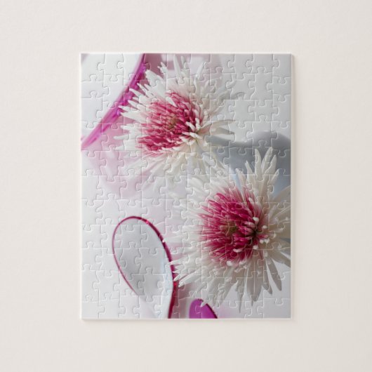 菊 ジグソーパズル (縦)