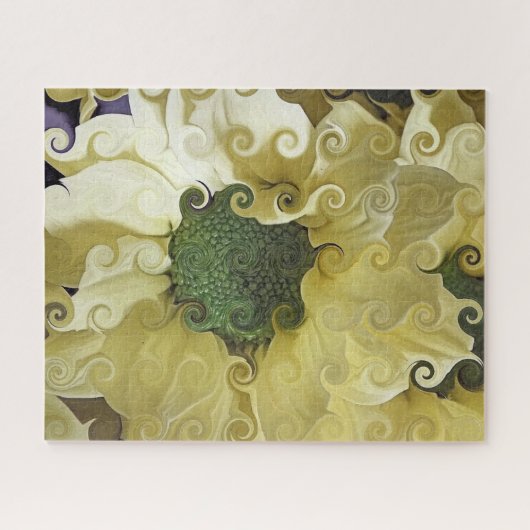 菊 ジグソーパズル (横)