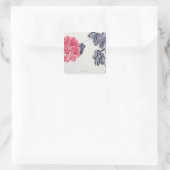 菊 スクエアシール (バッグ)