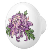 菊 セラミックノブ (右)