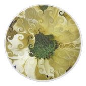 菊 セラミックノブ (正面)