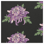 菊 ファブリック (クローズアップ)