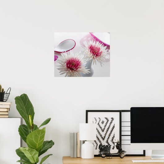 菊 ポスター (ホームオフィス)