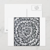 菊 ポストカード (正面/裏面)