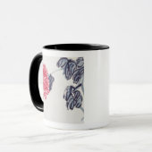 菊 マグカップ (正面左)