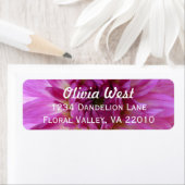 菊「ムーム」住所 シール (インサイチュ)