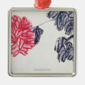 菊 メタルオーナメント (正面)