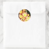 菊 ラウンドシール (バッグ)