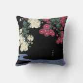 菊，ランニングフローラ クッション (裏面)