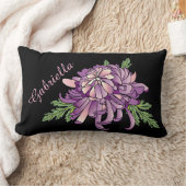 菊 ランバークッション (ブランケット)