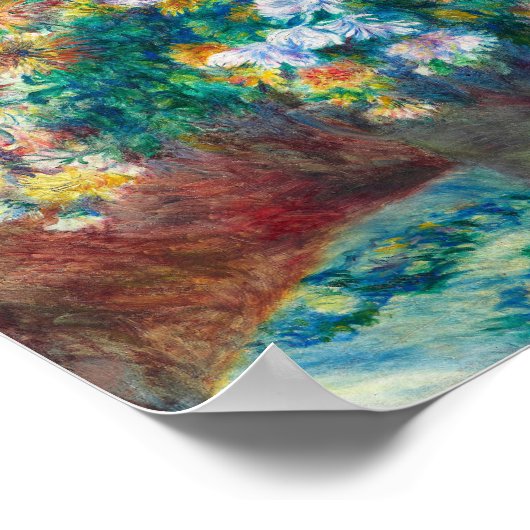 菊 |ルノアール ポスター (角)