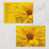 菊 名刺 (正面/裏面)