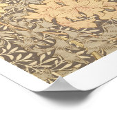 「菊」壁紙デザイン, 1876 ポスター (角)