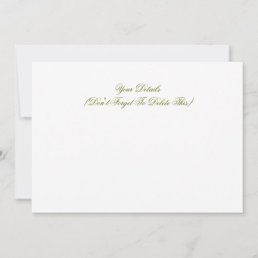 菊 招待状 (裏面)