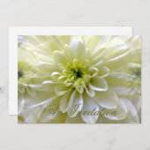 菊 招待状 (正面/裏面)