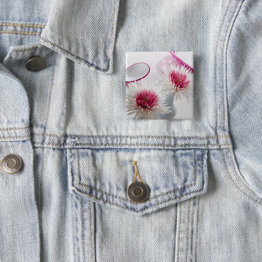 菊 缶バッジ (インサイチュ)