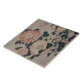 菊(色のwoodblock) タイル (側面)