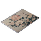 菊(色のwoodblock) ノートブック (左側)