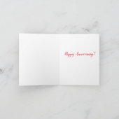 菊、記念日 カード (内部)