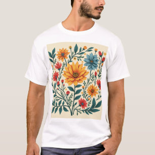 菊 Tシャツ