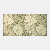 菊byウィリアム・モリス，ヴィンテージ・アート デスクマット (正面)