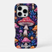 「菌のサイケデリック型 iPhoneケース (裏面)