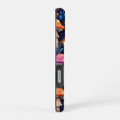 「菌のサイケデリック型 iPhoneケース (右側面)